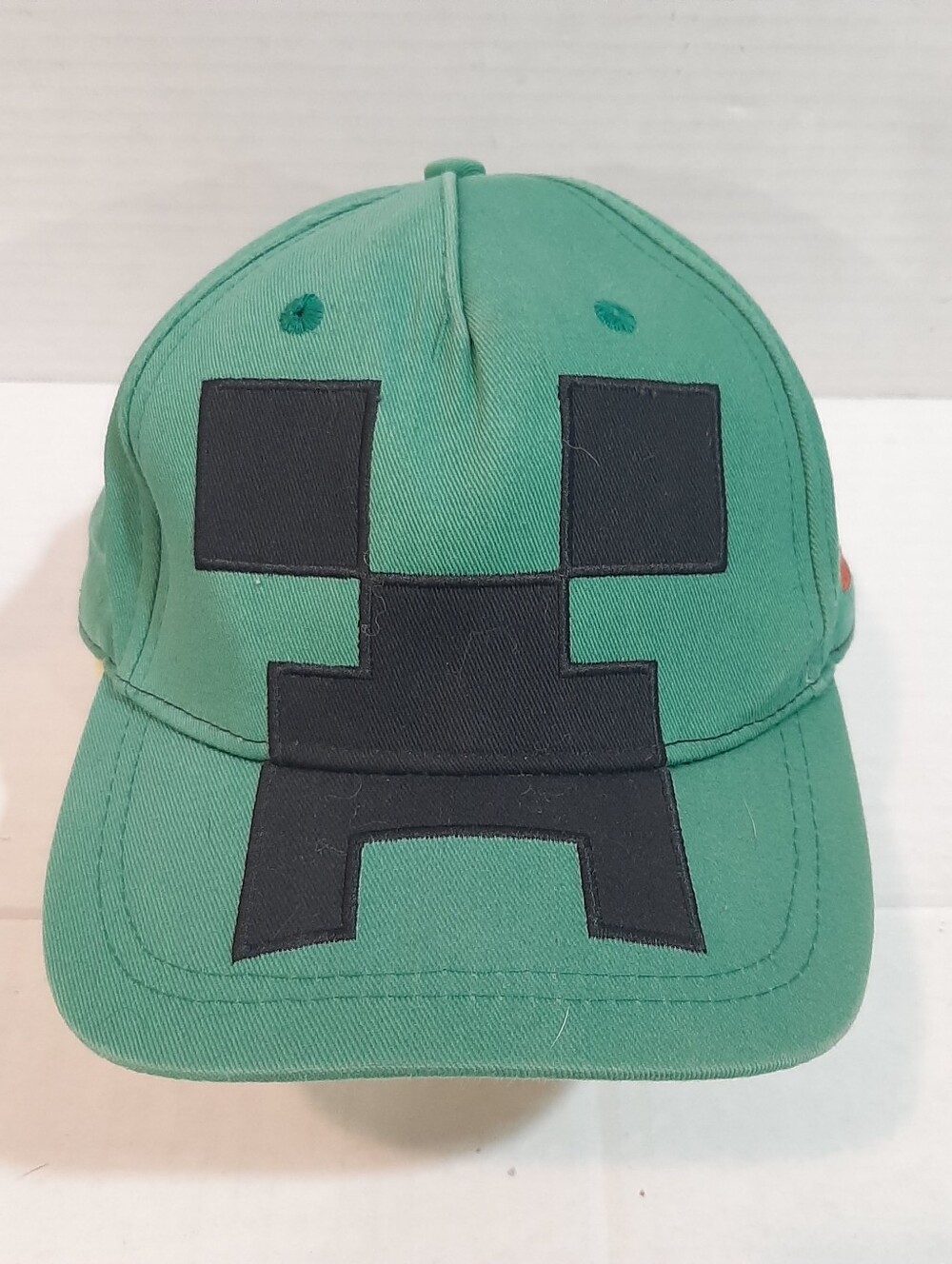 JINX Kids Black & Green Creeper Graphic Snapback Hat